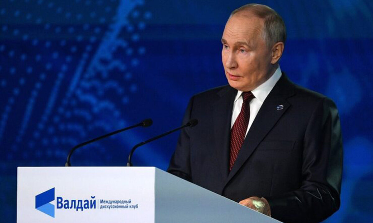 Путин 2 октября выступит на пленарной сессии клуба «Валдай» в Сочи