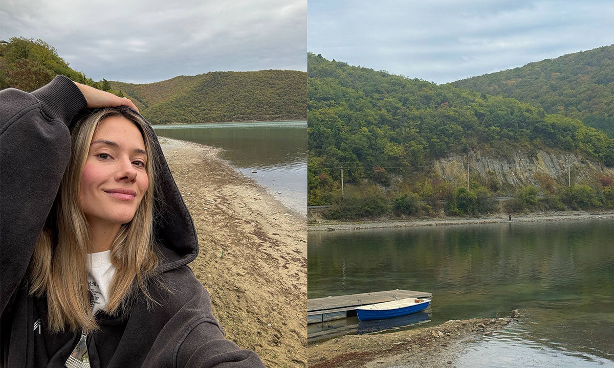 Певица из Сочи Юлия Паршута поделилась впечатлениями от прогулки у озера Абрау