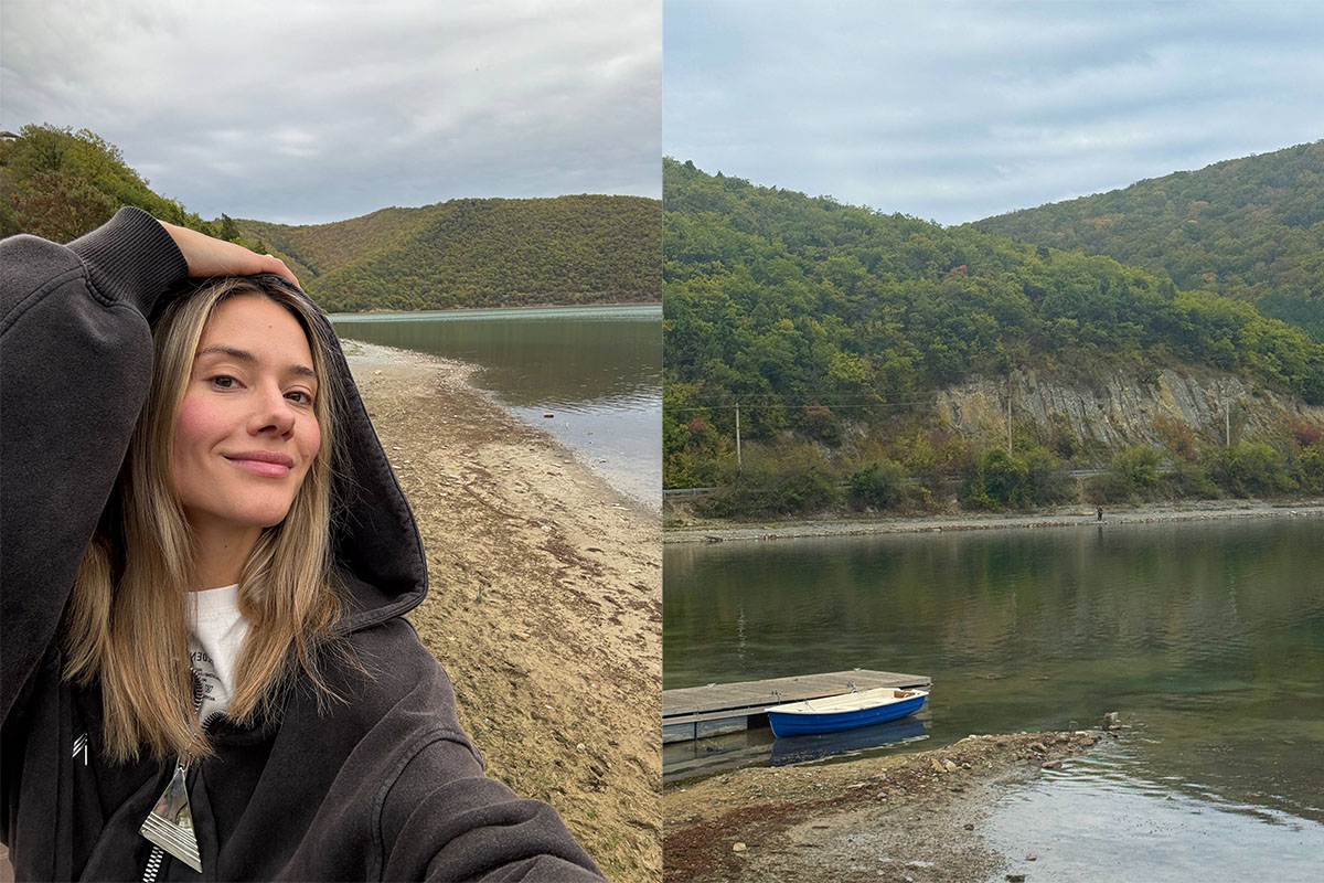 Певица из Сочи Юлия Паршута поделилась впечатлениями от прогулки у озера Абрау