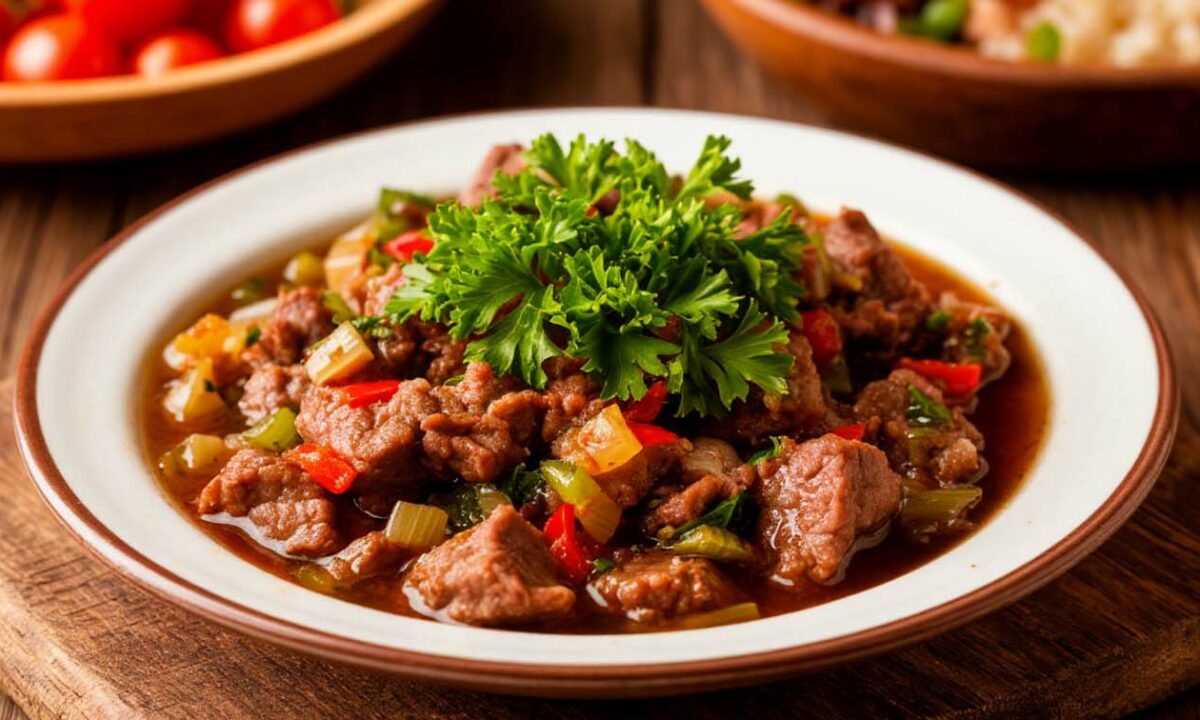 Домашняя адаптация рецепта азу по-татарски