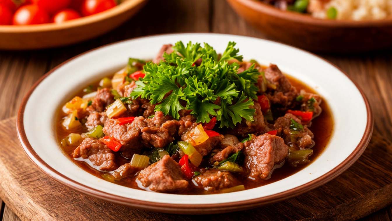 Домашняя адаптация рецепта азу по-татарски