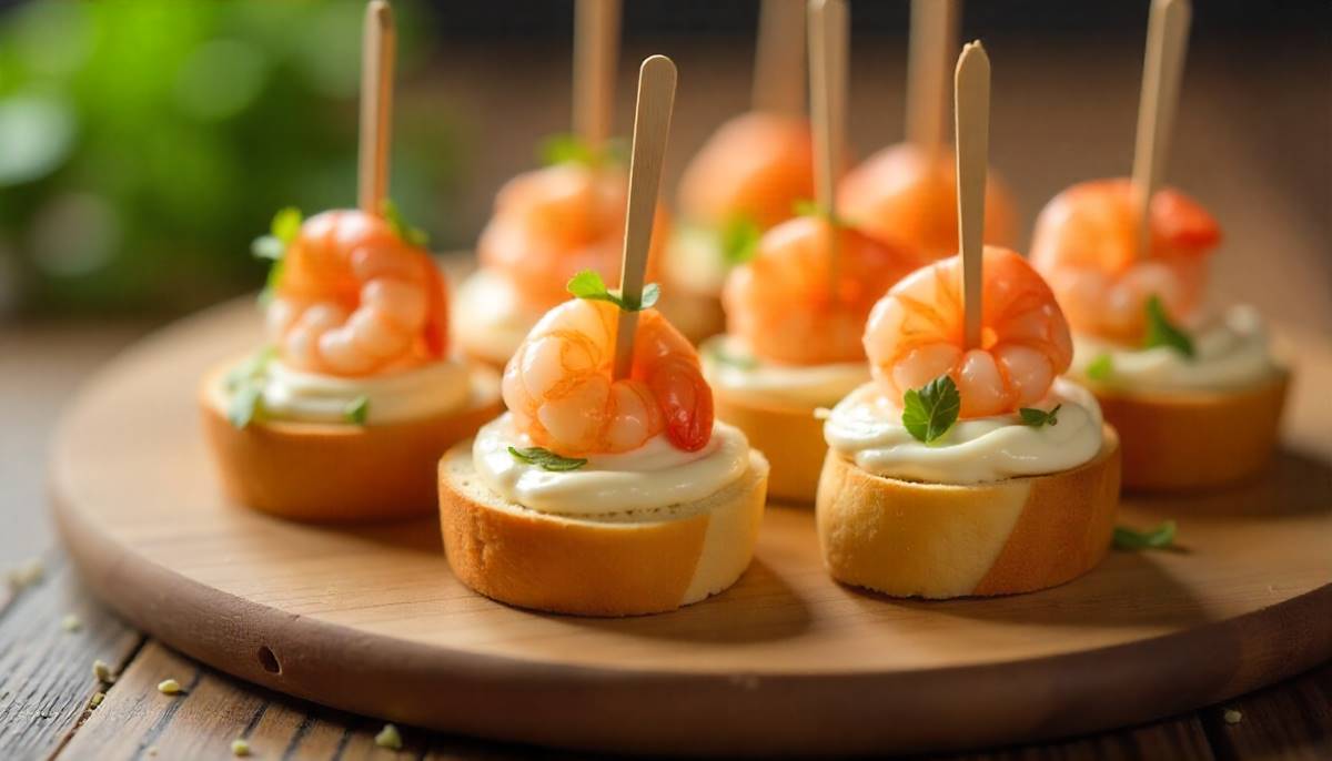 Скрестим шпажки: пять идей для канапе на любой стол