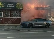 В Краснодаре сгорел магазин «Автоэмали» на улице Российской