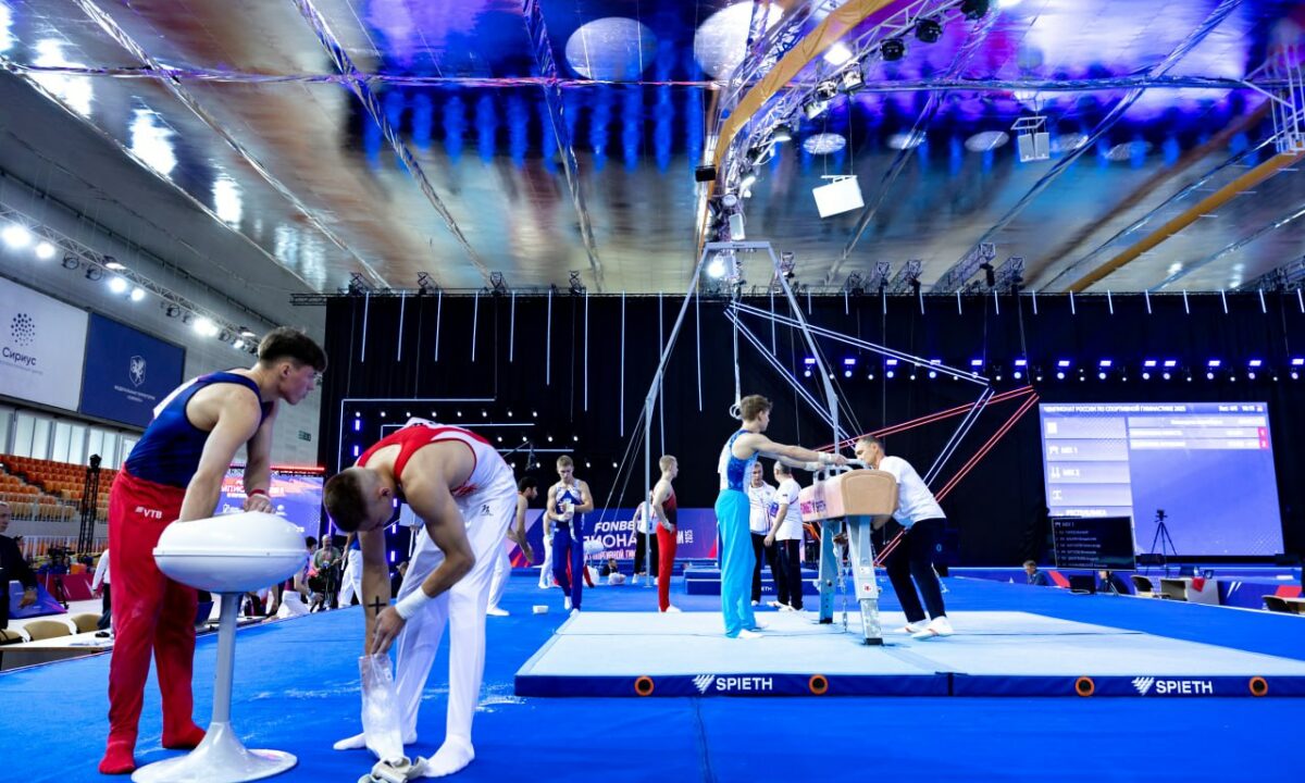 В Сириусе проходит чемпионат России по спортивной гимнастике