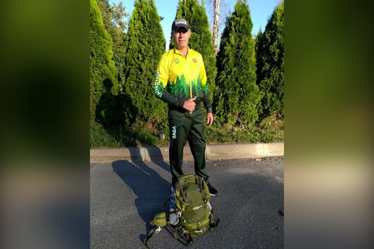 Турист отправился пешком из Казани в Сочи, за два месяца он дошел до Краснодара