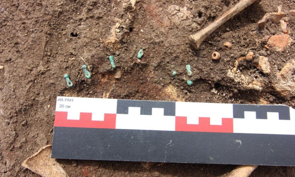 Украшения возрастом 4 тыс. лет нашли на раскопках в Динском районе