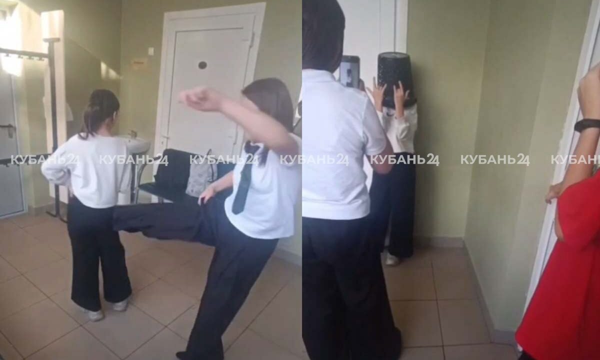 В Краснодаре школьницы затравили одноклассницу и надели ей на голову урну