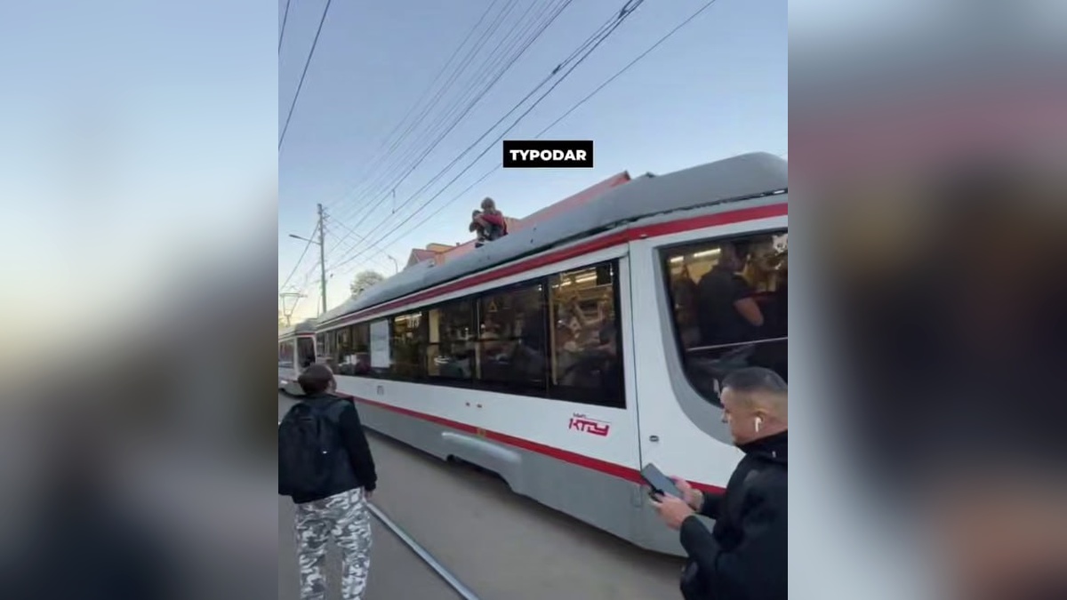 Полиция ищет подростков, остановивших движение трамваев в центре Краснодара