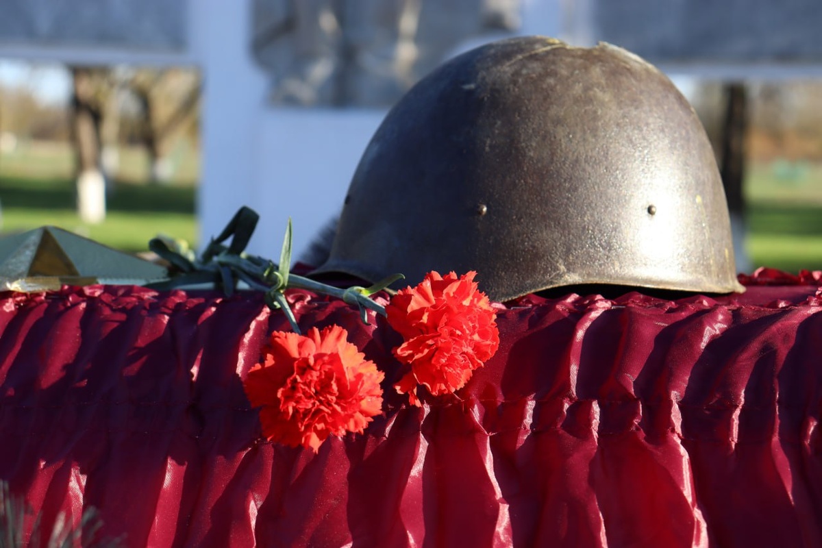 В Кущевском районе перезахоронили останки восьми советских солдат