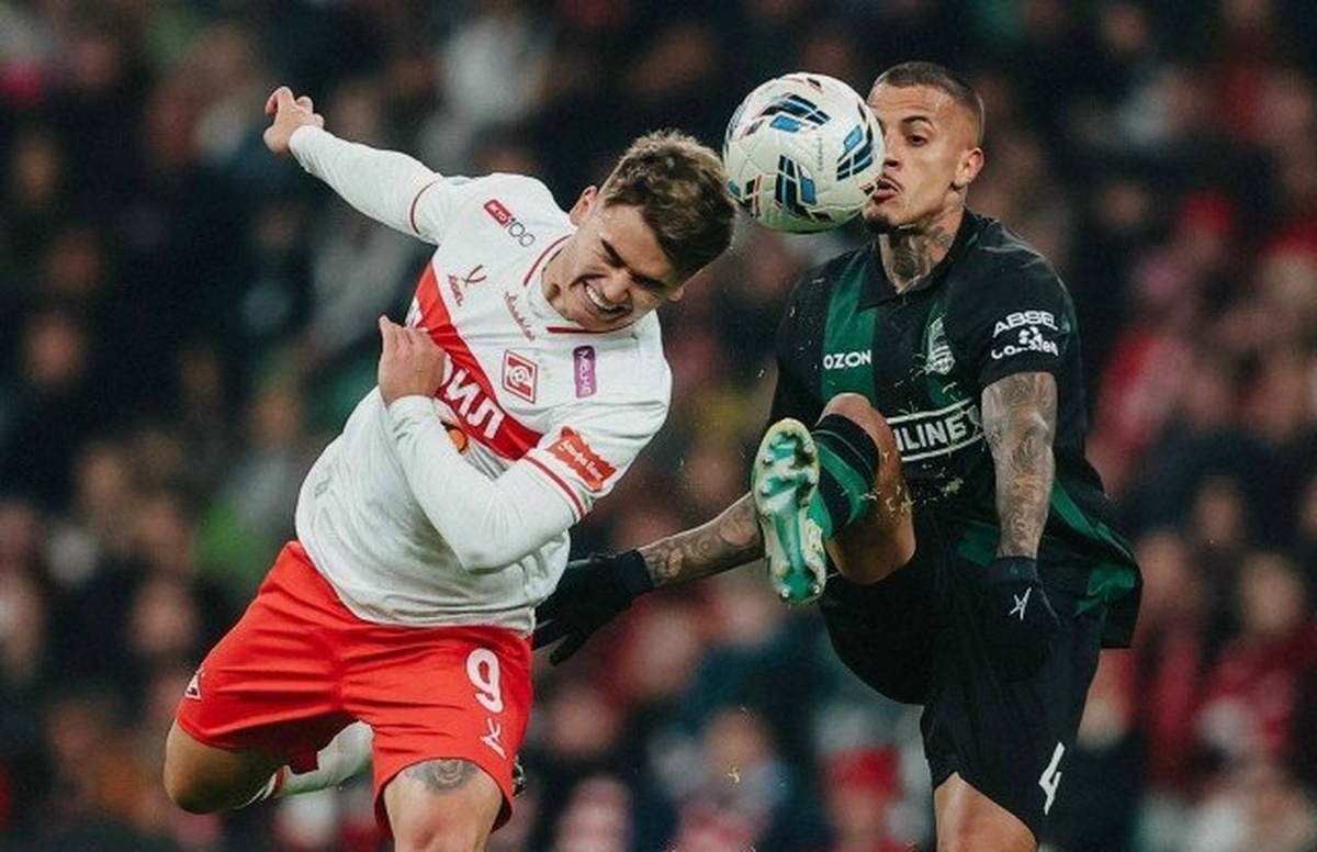 ФК «Краснодар» в меньшинстве обыграл «Спартак» в матче РПЛ