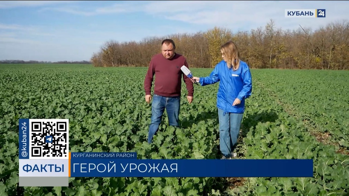 Александр Маглинов из Курганинского района стал лучшим аграрием Кубани