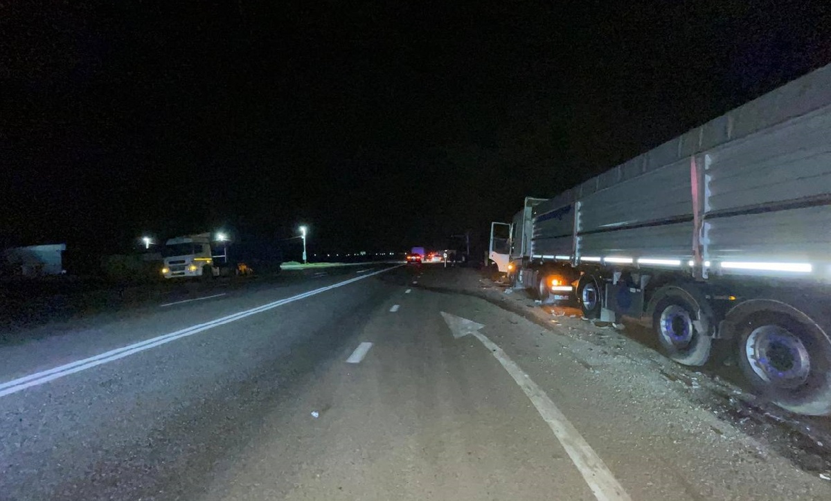 На Кубани водитель иномарки после ДТП пошел по трассе и попал под грузовик