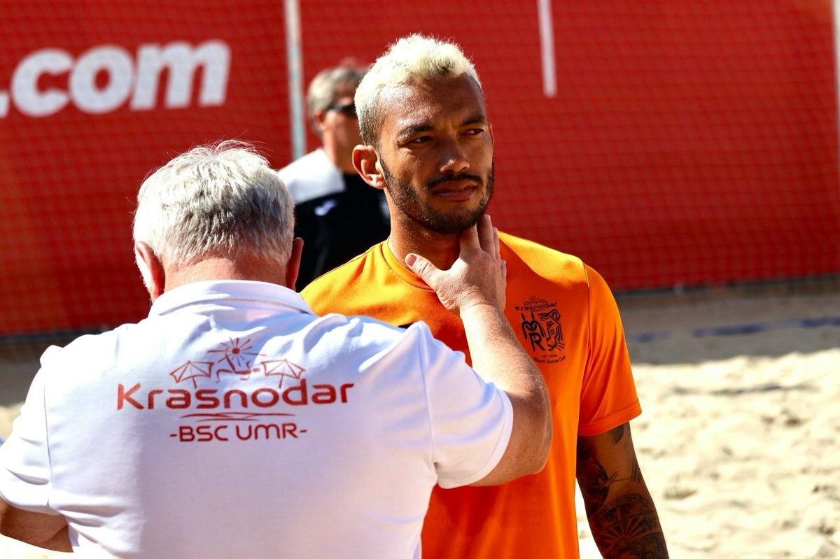 Бразильский футболист «Краснодар-ЮМР» сравнил Анапу с пляжем в Рио-де-Жанейро