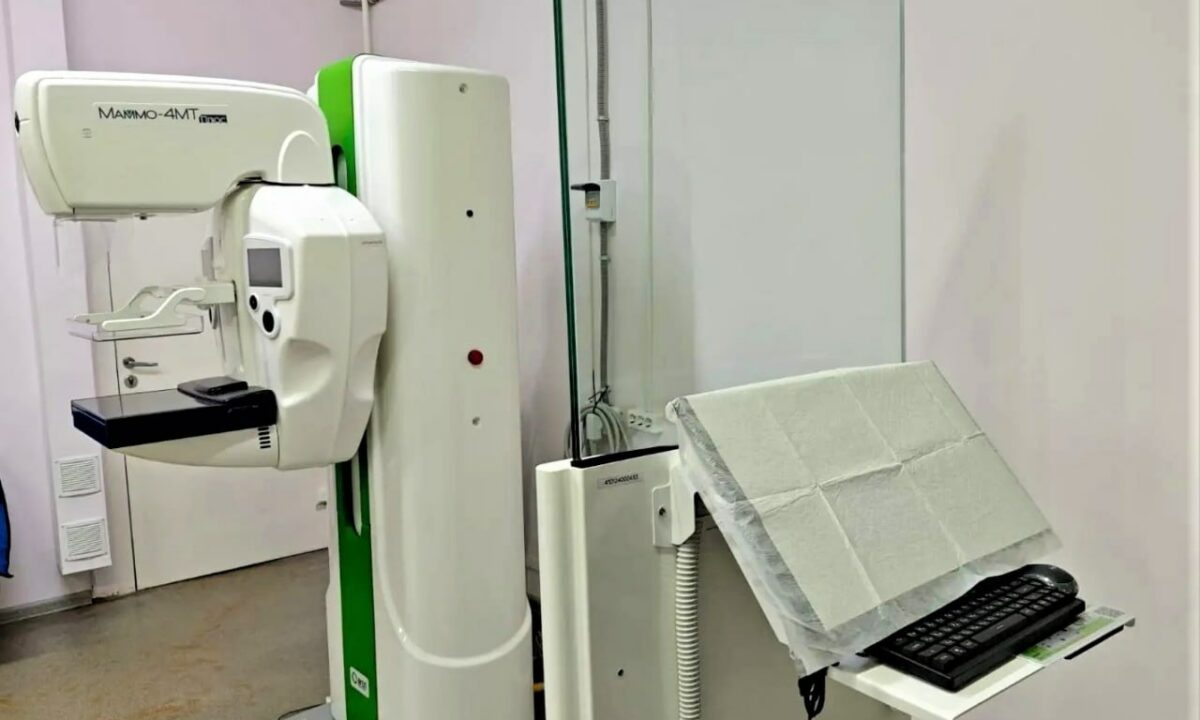 Новое оборудование поступило в поликлинику на Гидрострое в Краснодаре