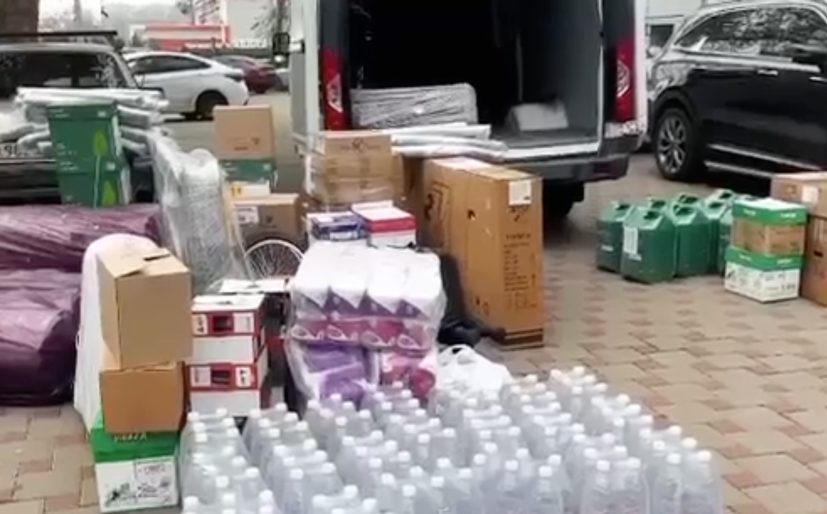 Минспорта Краснодарского края направило гуманитарную помощь бойцам СВО