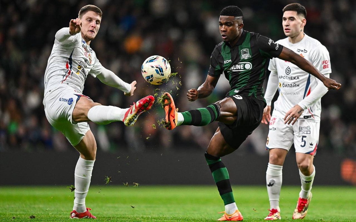 ФК «Краснодар» в матче РПЛ обыграл ЦСКА