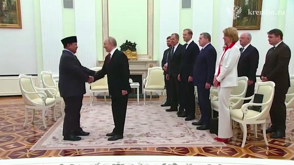 Встреча Владимира Путина и президента Индонезии Прабово Субианто. Главное