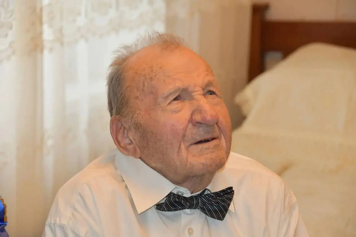 Ветерану войны Владимиру Акименко из Северского района исполнился 101 год