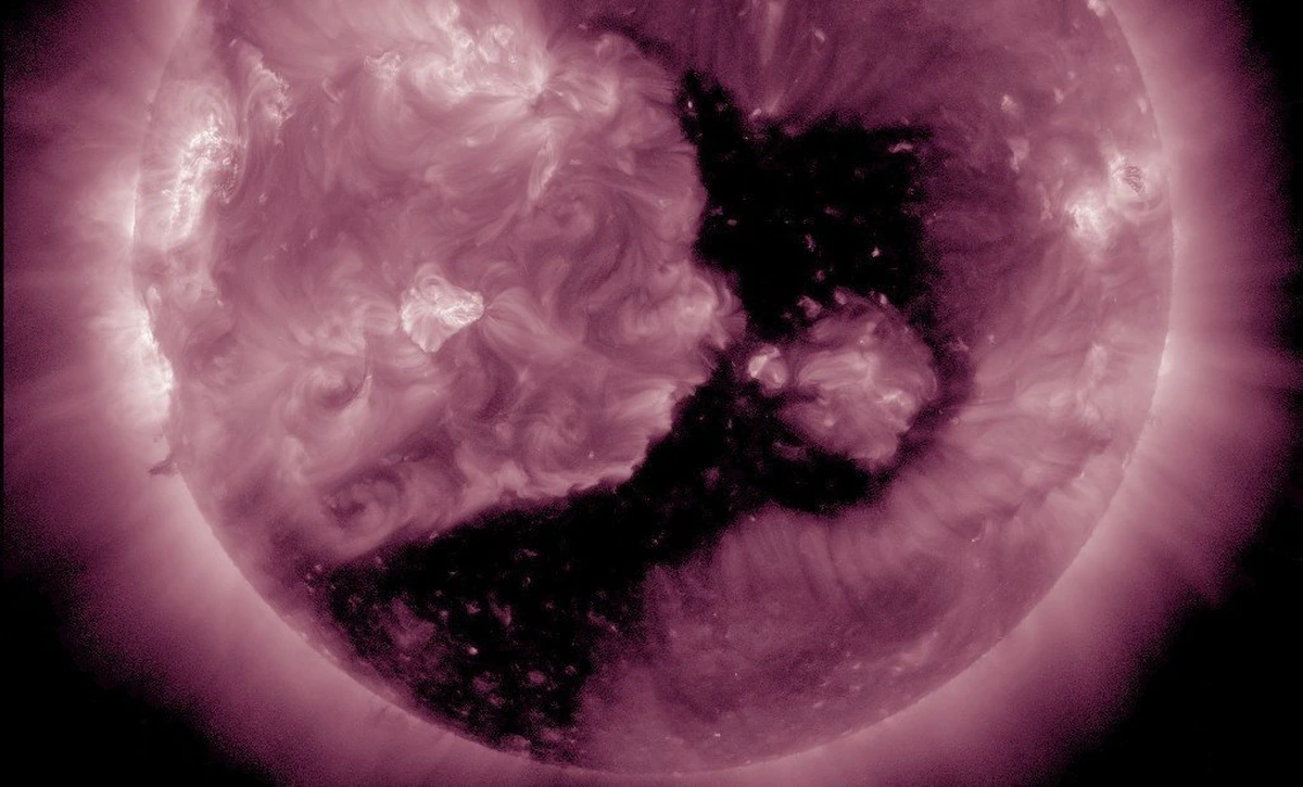 Корональная дыра может вызвать магнитные бури на Земле 22–24 декабря