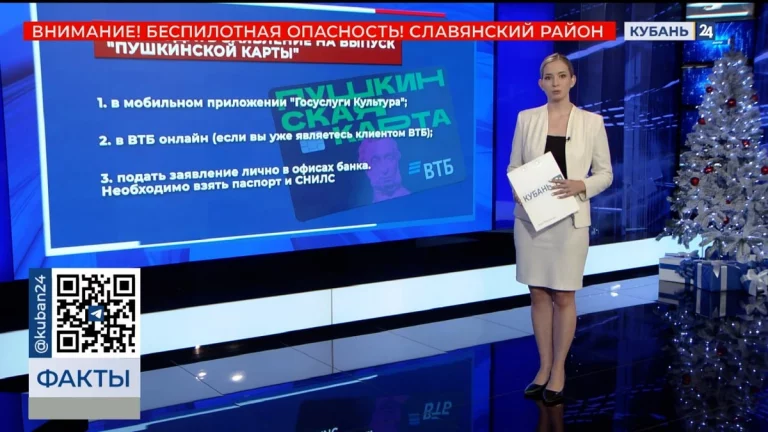 Жителям Краснодарского края рассказали, как переоформить «Пушкинскую карту»