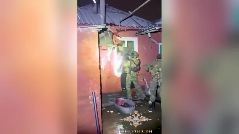 В Армавире полицейские задержали мужчину, отбивавшегося от них топором