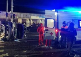 В Новороссийске пять человек пострадали в ДТП с микроавтобусом и автоцистерной