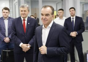 Кондратьев наградил победителей конкурса «Премия IQ года» в КубГУ