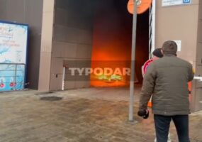 В Краснодаре 10 детей и 20 взрослых эвакуировали во время пожара в многоэтажке