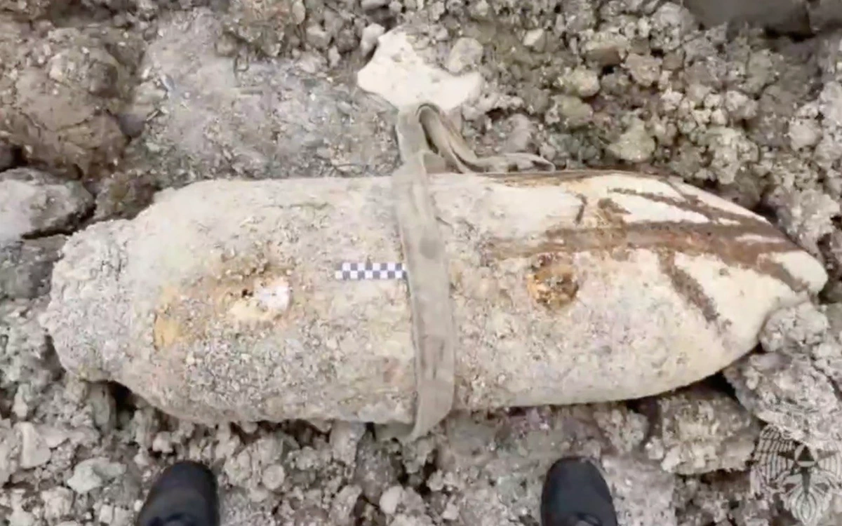 МЧС опубликовало видео уничтожения бомбы времен войны под Новороссийском