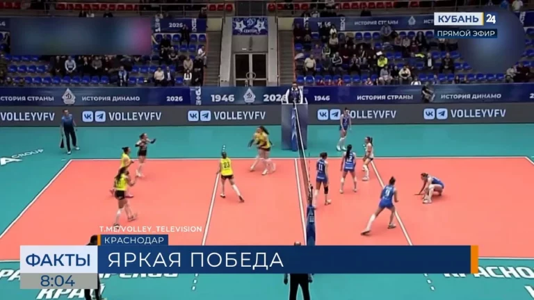 Краснодарское «Динамо» одержало победу над «Ленинградкой»