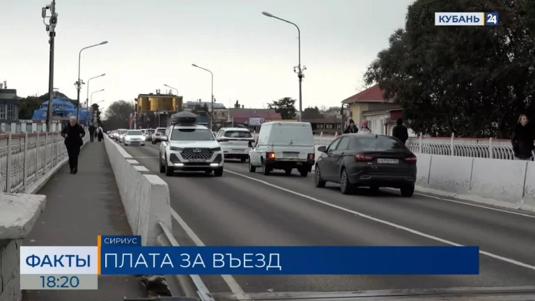 Власти прокомментировали закон о создании платных зон для проезда в Сириусе