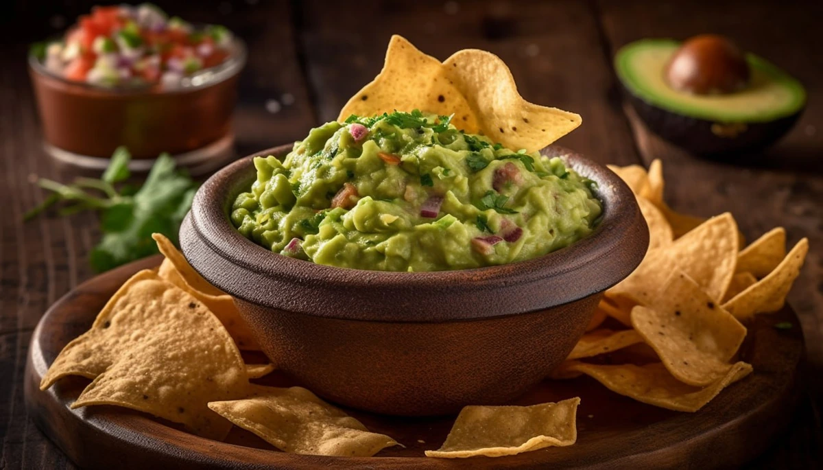 https://www.vecteezy.com/photo/24640958-fresh-guacamole-dip-on-crunchy-tortilla-chips-generated-by-ai
