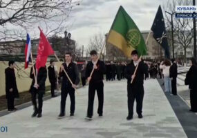 Автопробег прошел в Адыгее к 83-й годовщине освобождения республики