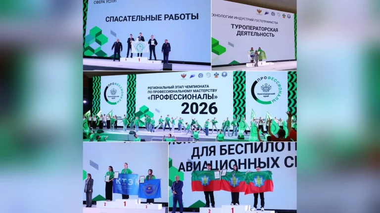 Кубань на всероссийском чемпионате «Профессионалы» представят свыше 130 человек