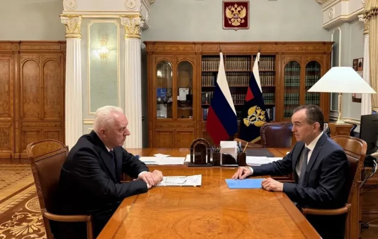 Вениамин Кондратьев встретился с Генпрокурором РФ Гуцаном в Москве