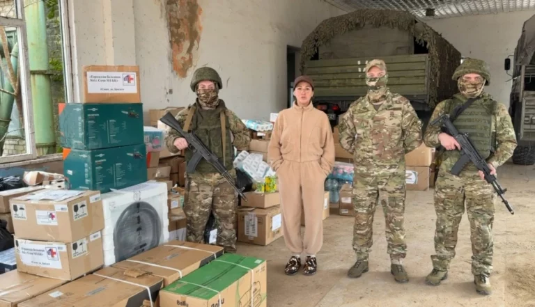 Гуманитарную помощь от жителей Сочи доставили в Херсонскую область