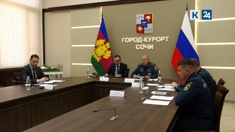 Куренков и Кондратьев обсудили подготовку к паводкоопасному периоду на Кубани