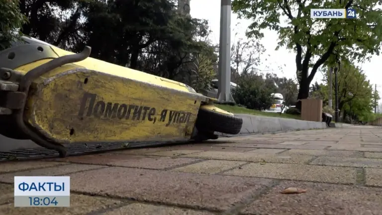 Скинувшему в реку электросамокаты мужчине в Сочи грозит крупный штраф | Факты