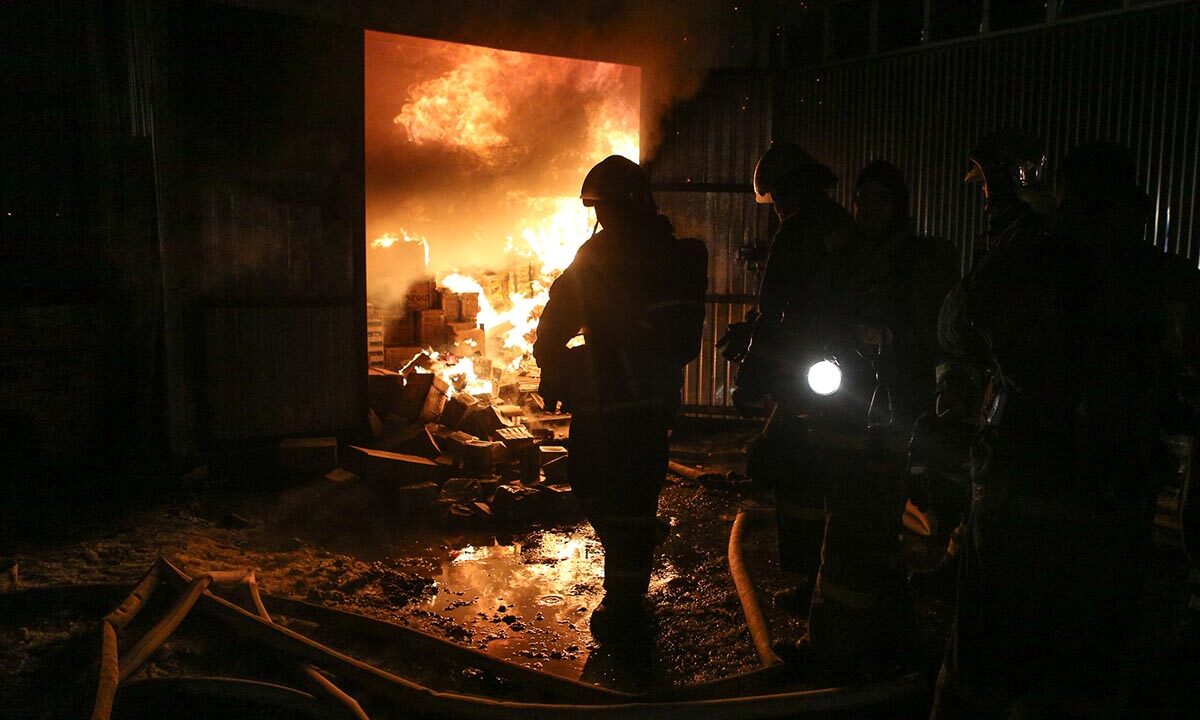 В пожаре из-за перекала печи погиб мужчина в Белореченском районе